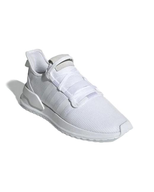 Adidas White U_Path Run Shoes for men