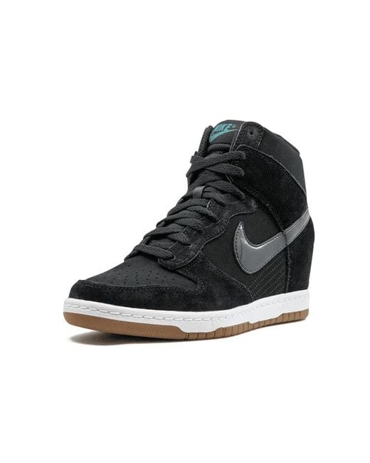 Nike Black (Wmns) Dunk Sky Hi Essential Gum'