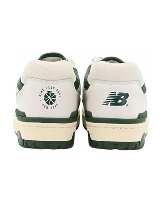 New Balance White X Aime Leon Dore 550 'Evergreen' for men