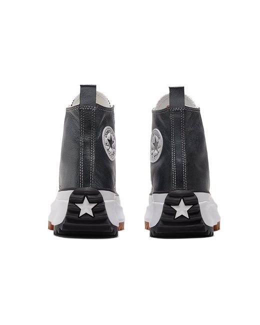 Converse Blue Run Star Hike High 'Metallic Classics for men
