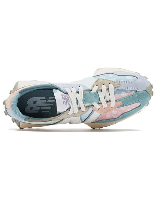 New Balance White 327 'Paisley Pack for men