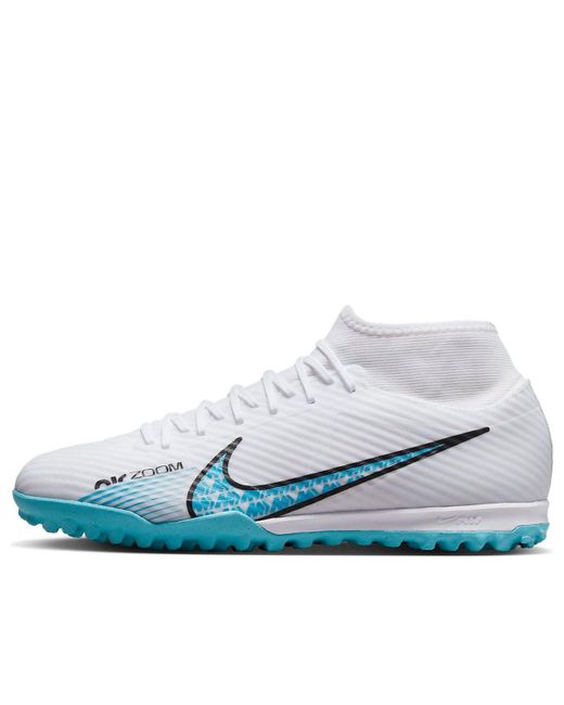 Nike Blue Mercurial Superfly 9 Academy Tf 'Blast Pack' for men