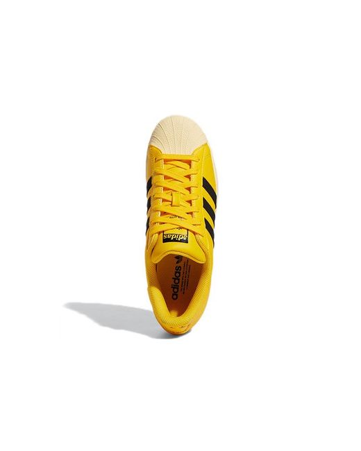 Adidas Yellow Superstar 'Bold' for men