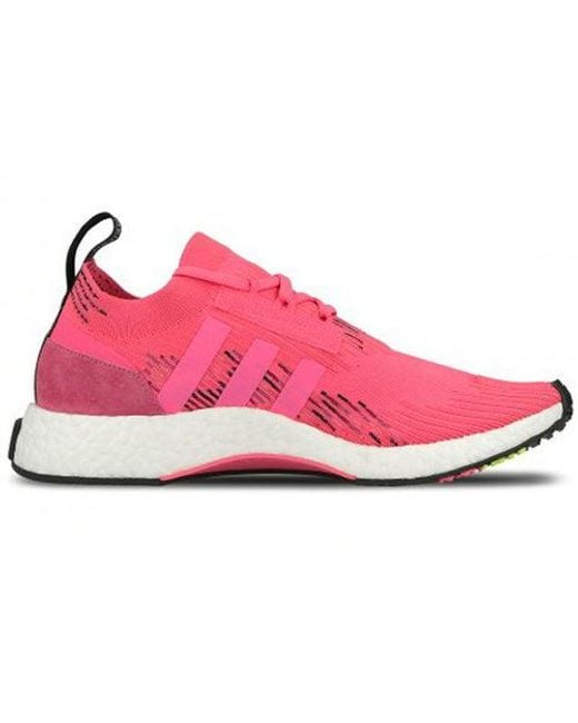 Adidas Pink Nmd_Racer Primeknit 'Solar' for men