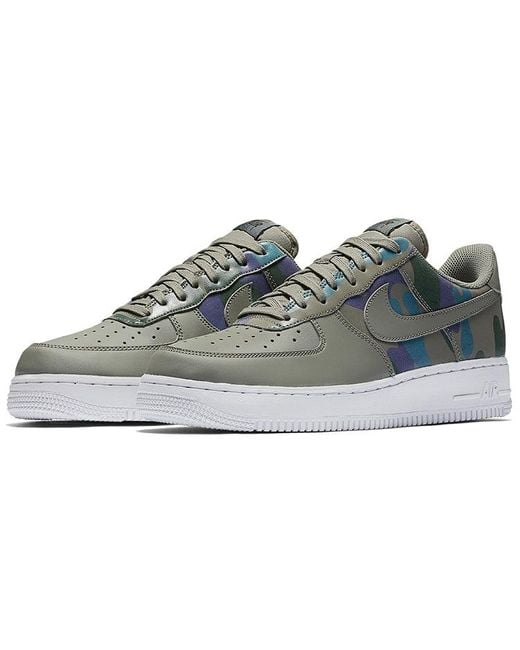 Nike Blue Air Force 1 '07 Lv8 'Country Camo' for men