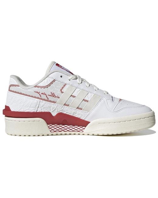 Adidas White Originals Forum Exhibit Low 2