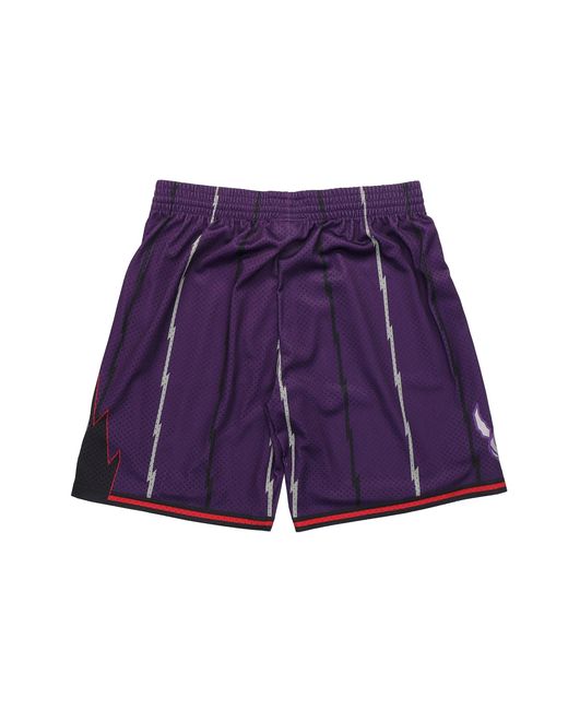 Mitchell & Ness Purple Nba Swingman Shorts Toronto Raptors Road 1998-99 'Dark' for men