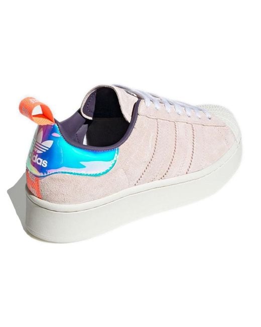 Adidas White (Wmns) Girls Are Awesome X Superstar Bold 'Icey'