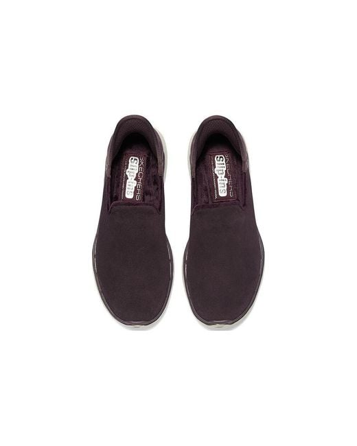 Skechers Brown (Wmns) Go Walk 3 'Plum'