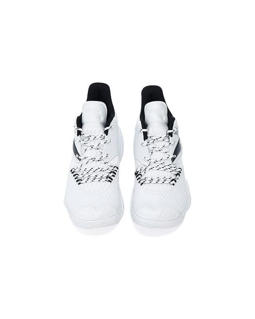 Anta White Basketball Series Sneakers Mid for men