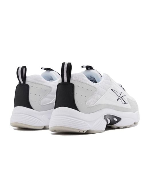 Reebok White Dmx Series 2200 Sneakers
