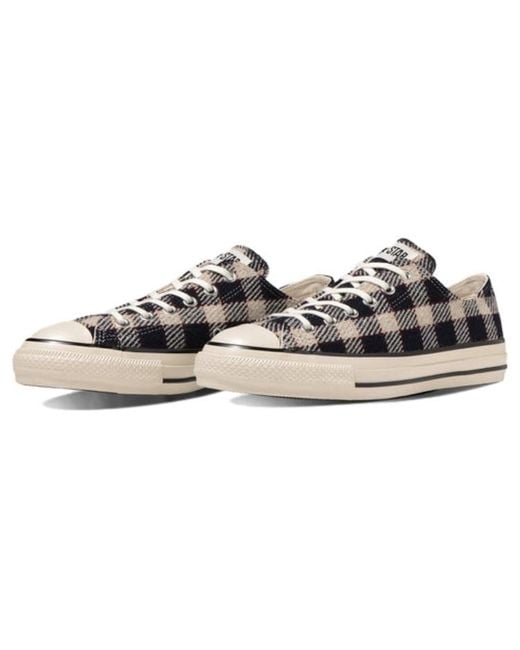 Converse Blue All Star Us Wool Plaid Ox for men