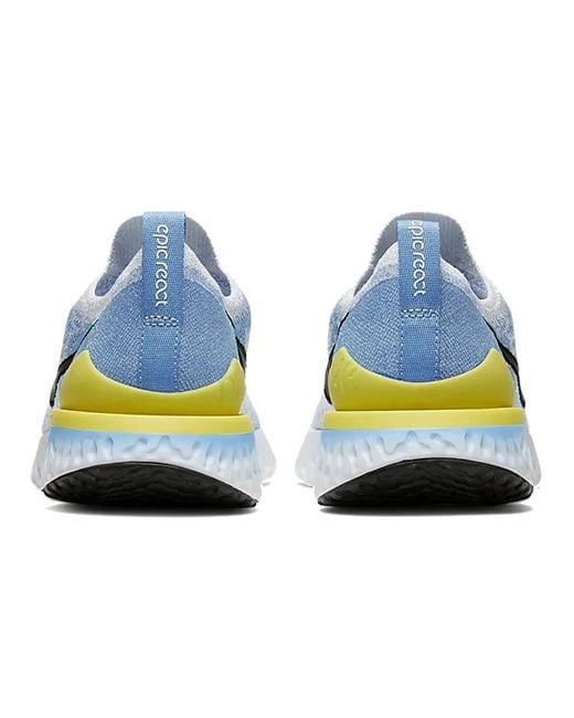 Nike Blue (Wmns) Epic React Flyknit 2 Light'