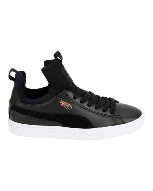 PUMA Black (Wmns) Basket Fierce