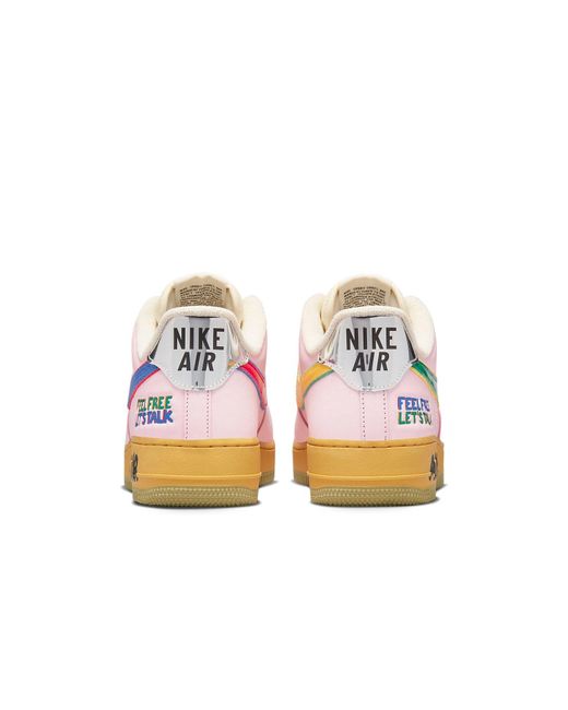 Nike Multicolor Air Force 1 'feel Free, Let's Talk' for men