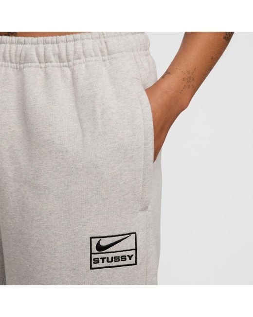 Nike Gray X Stussy Ss24 Sweatpants for men