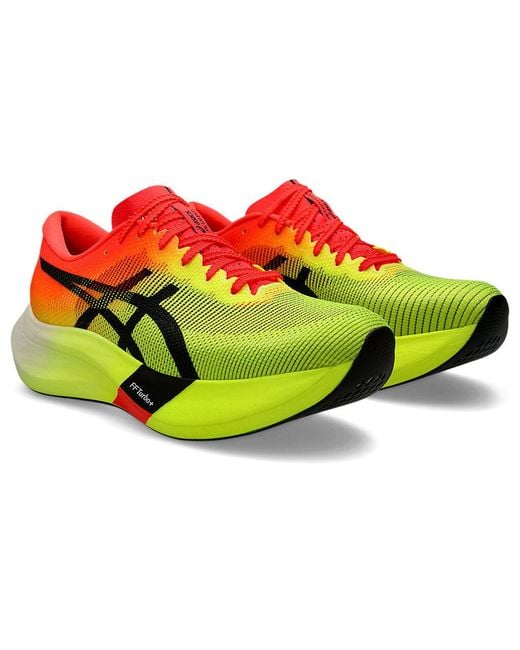 Asics Yellow Metaspeed Edge 'Paris' for men