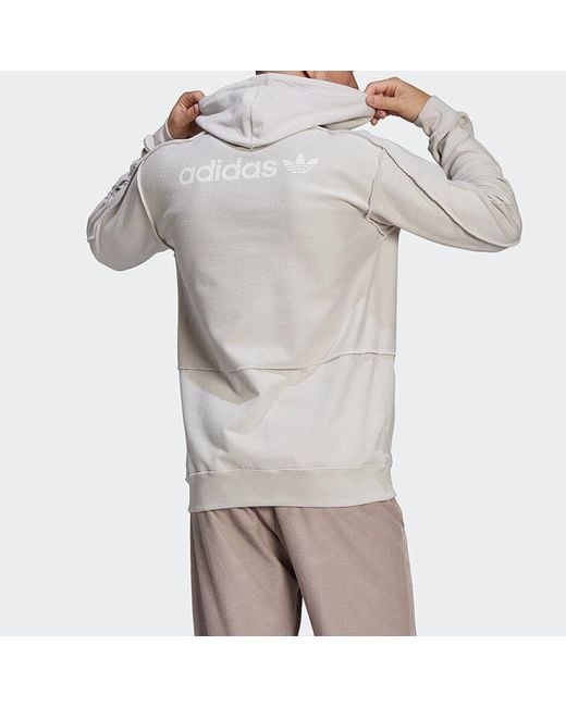 Adidas Gray Originals Loopback Hdy Solid Color Sports for men