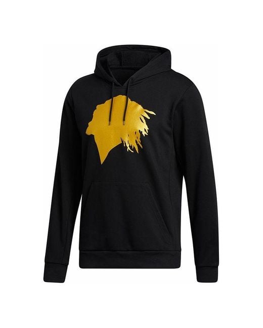 Adidas Black Rose Po Basketball Sports Pullover for men