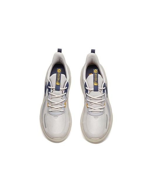 Anta Blue The Cloud 2 Leather Patch for men