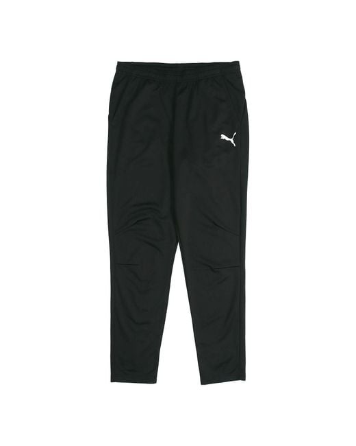 PUMA Black Knitted Track Pants for men