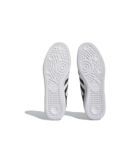 Adidas Black Originals Busenitz Shoes Metallic' for men