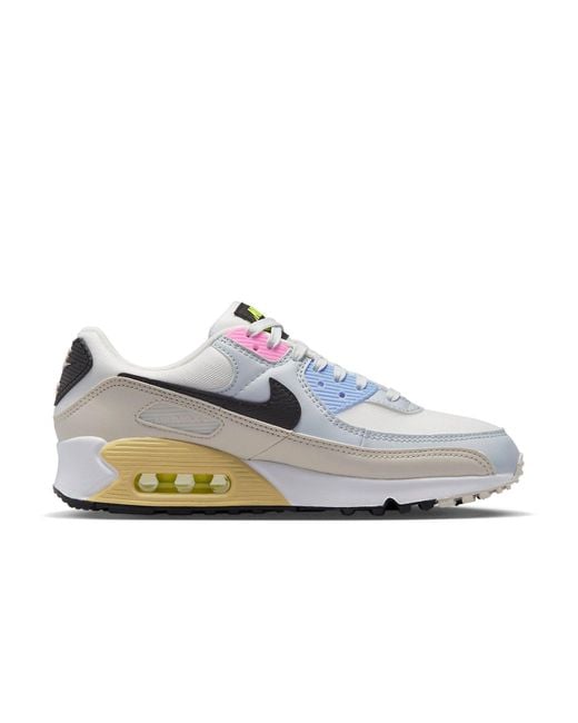 Nike Blue (Wmns) Air Max 90 'Light Bone Pure Platinum'