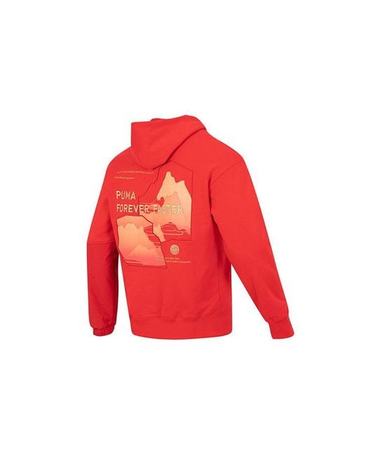 PUMA Red Cny Bz Zaozhi Hoodie for men