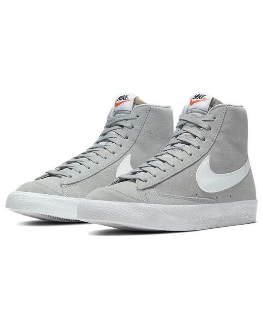 Nike Blazer Mid ' Suede 'light Smoke Grey' in Gray for Men | Lyst