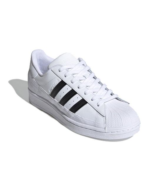 Adidas White Superstar Mg