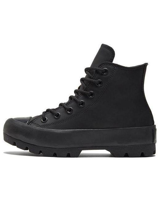 Converse Black (Wmns) Chuck Taylor All Star Lugged Sneakers