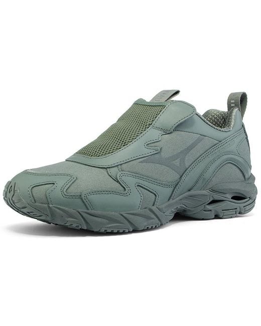 Mizuno Green Beams X Wave Rider Slipon for men