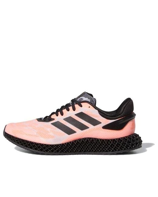 Adidas Black 4D Runner Signal Coral' for men