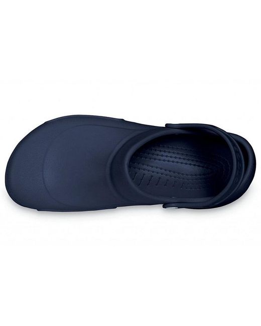 CROCSTM Blue Bistro Slip Resistant Clogs