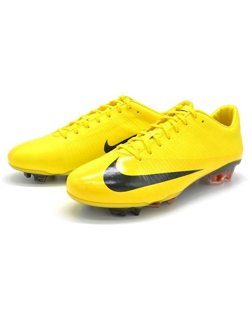 Nike Yellow Mercurial Vapor Superfly Iii Fg for men