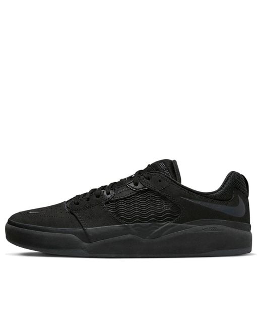 Nike Black Sb Ishod Wair Premium Skate Shoes for men