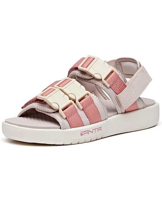 Anta Pink (Wmns) Life Series Sandals Two Shades