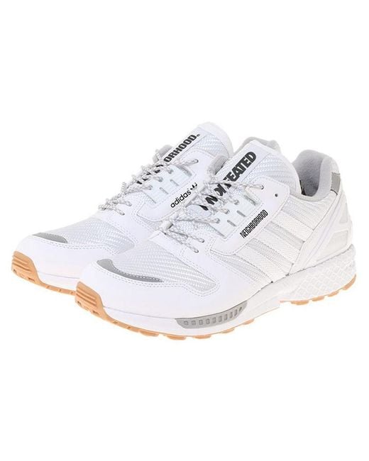 Adidas White X Undefeated X Neighborhood Zx 8000 for men