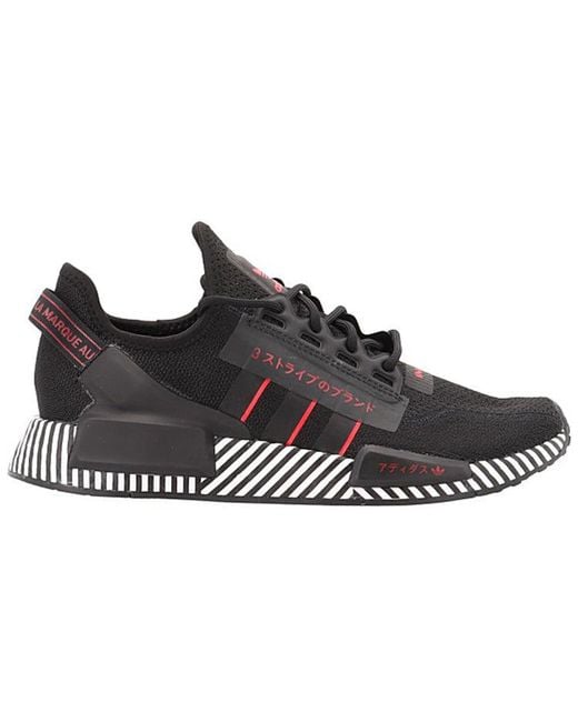 Adidas Black Nmd_R1 V2 'Dazzle Pack for men
