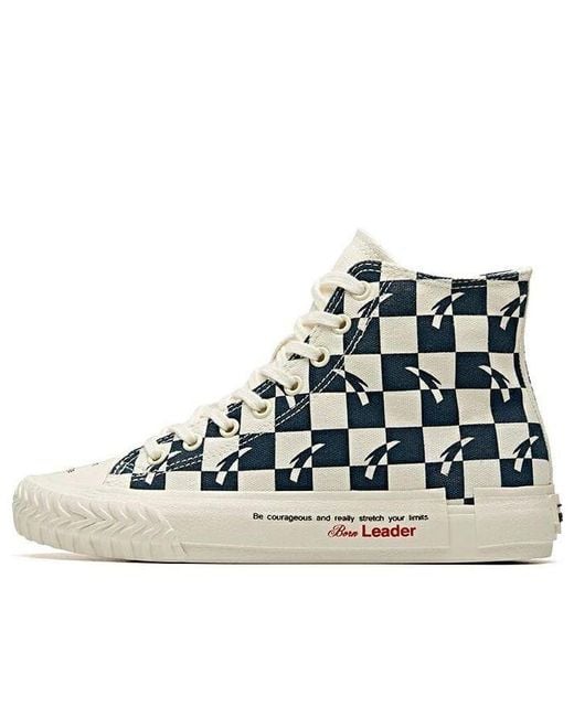 Anta Blue (Wmns) X Agu Life Series Sneakers Canvas High