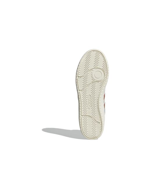 Adidas White All Court Mid Tan' for men
