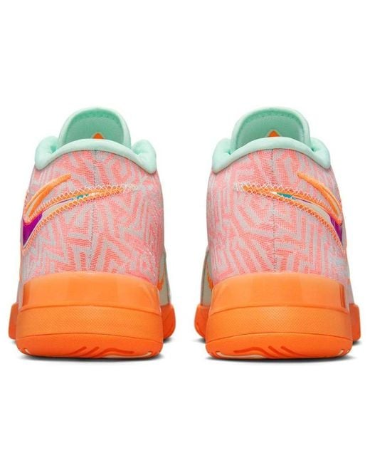 Nike Orange Zoom Lebron Nxxt Genisus Ep 'Mint Foam Bright Citrus' for men