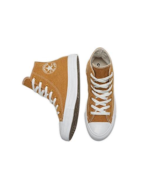 Converse Brown Renew Cotton Chuck Taylor All Star High 'Wheat Natural' for men