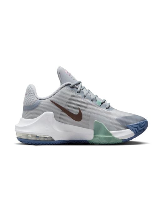 Nike Blue Air Max Impact 4 'Wolf Burgundy Crush' for men