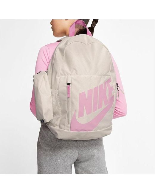 Nike Gray (Wmns) Elemental Logo Jk Logo 'Whitepink'