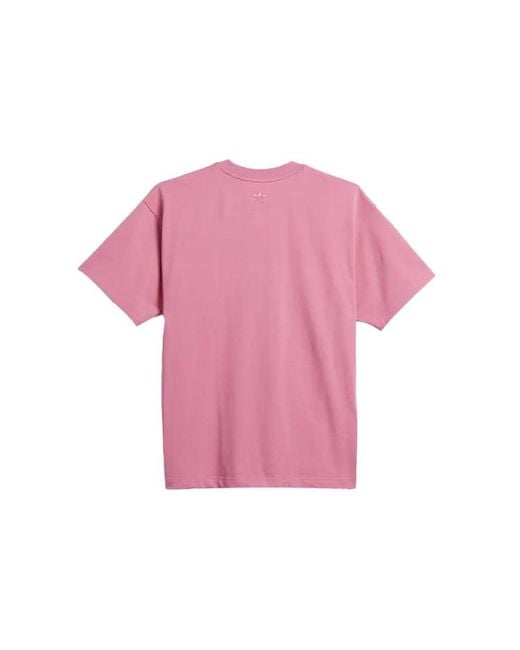 Adidas Pink X Pharrell Basic Sports T-Shirt