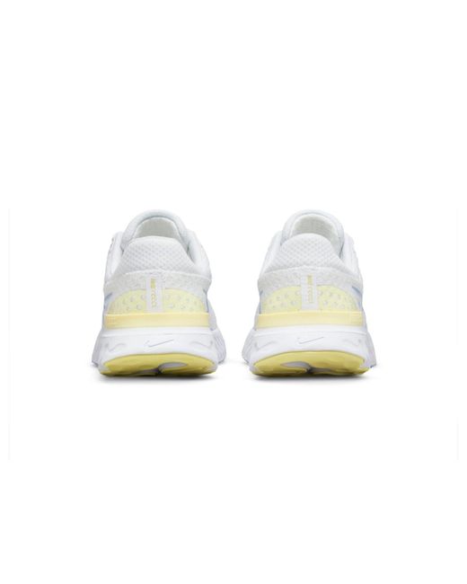 Nike White (Wmns) React Infinity Run Flyknit 3 Light Marine'
