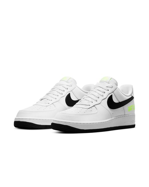 Nike White Air Force 1 Low 'Just Do It for men