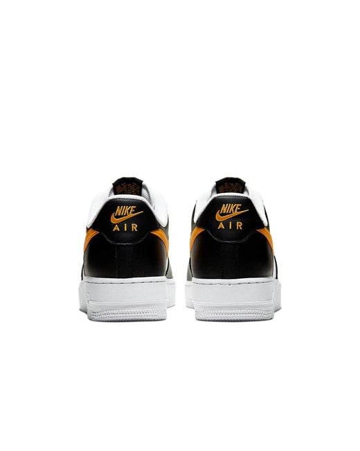Nike Black Air Force 1 Low 'University' for men