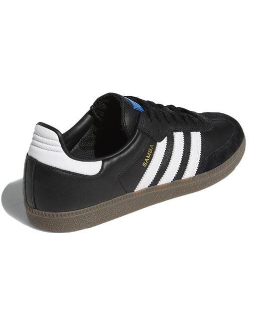 Adidas Black Samba Adv Gum' for men